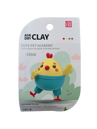 Chick - Air-Dry Clay Animal Kit